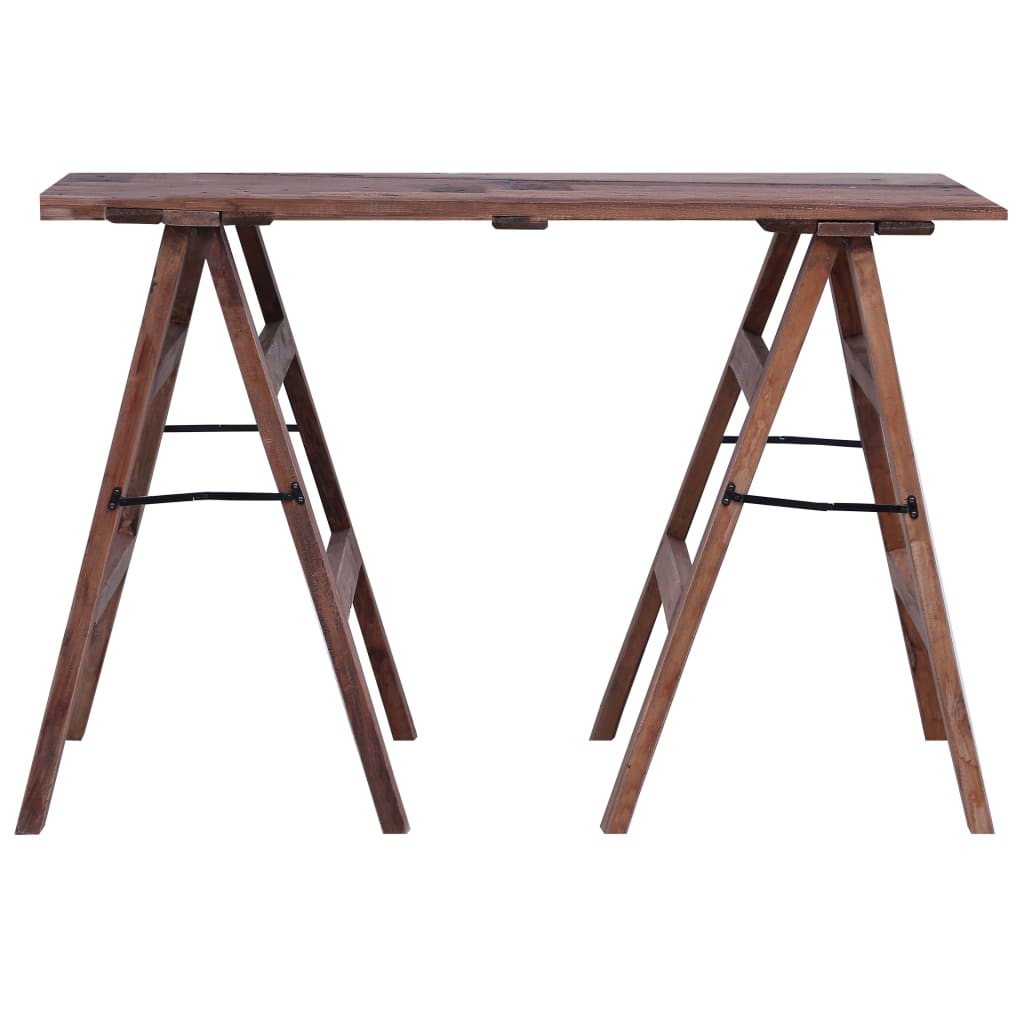 Writing Desk 116x55x80 cm Solid Reclaimed Wood